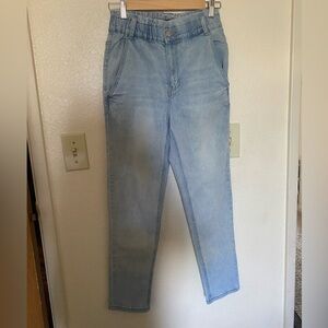 Light Blue Washed Denim Jeans